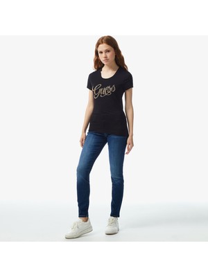 Guess Annette Kadın Mavi Jean