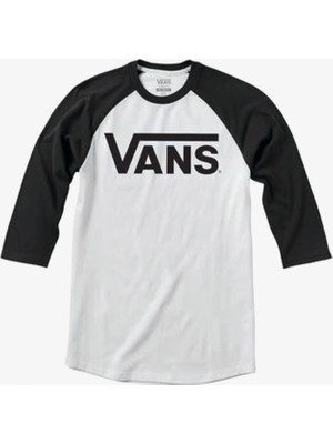 Vans Classic Raglan Çocuk Beyaz T-Shirt