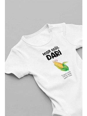 Eydu Baby Babaannesinin Minik Kuzusu Bebek Body Uzun Kollu Badi Çıtçıtlı Zıbın