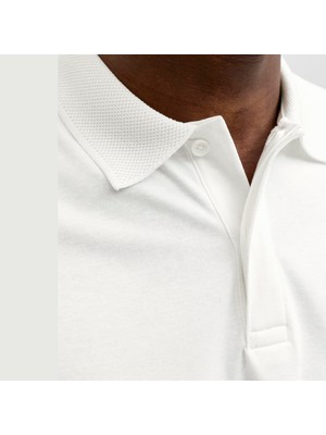 Jack & Jones Erkek Nakis Detayli Polo Yaka Tisört - Rodney