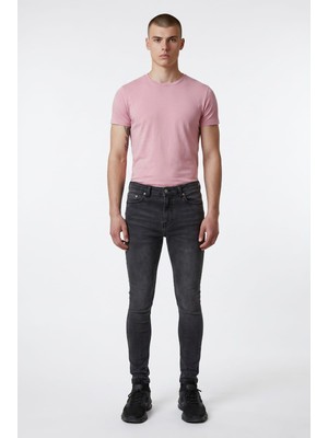 Black Steel Yıkamalı Erkek Denim PANTOLON-KOD-811