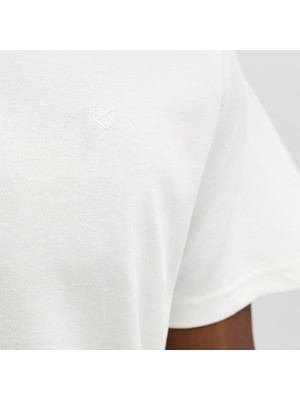 Jack & Jones Erkek Nakis Detayli Polo Yaka Tisört - Rodney