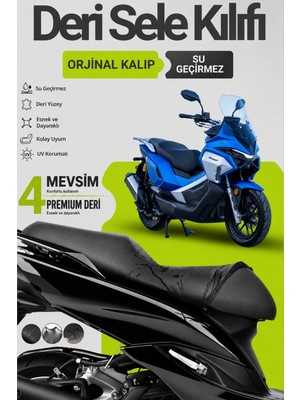 Motobros Motosiklet Koltuk Kılıfı Revolt Rsx7 Leatherfit Deri Motosiklet Sele Kılıfı Motor Sele Kılıfı Su Geçirmez