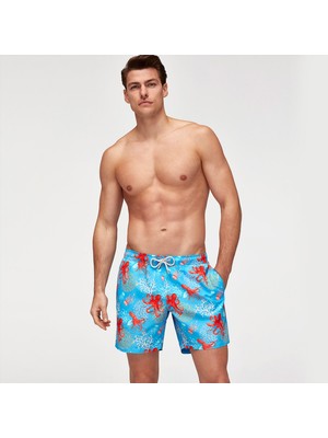 Bluemint Arthus Erkek Aqua Octopus Deniz Şortu