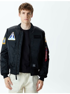 Alpha Industries Nasa Ma-1 Flight Gen Erkek Siyah Ceket