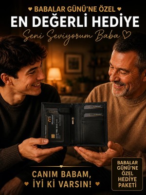 Mimodish 2411 1.Sınıf İşçilik Lüks Hakiki Gerçek Deri Hediye Cüzdan Babalar Günü Hediye Babama Hediye Önerisi Babalar Gününe Özel Ürün Gerçek Deri Erkek Cüzdan