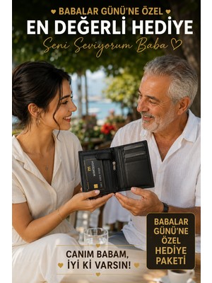 Mimodish 2411 1.Sınıf İşçilik Lüks Hakiki Gerçek Deri Hediye Cüzdan Babalar Günü Hediyesi Babaya Hediye Babama Hediye Gerçek Deri Erkek Cüzdan