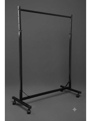 Modern Raf Tekli Ayarlı Boyalı Askılık 100 cm