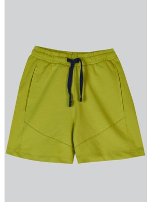 Benetton Erkek Çocuk Yağ Yeşili Şort