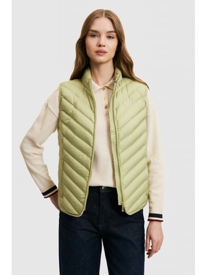 U.S. Polo Assn. Kadın Yeşil Yelek 50319224-VR016