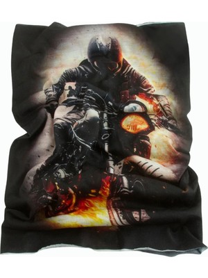 LTG Nova Motorcu Desenli Baff Boyunluk