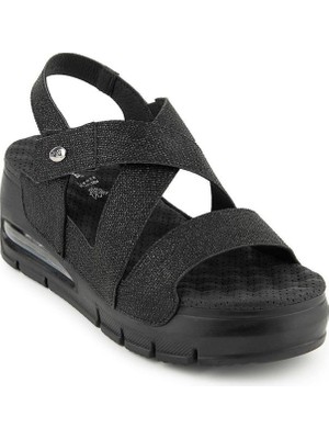 Muya Nofio 35215-430 Air Max Anatomik Taban Kadın Sandalet Siyah 36-40