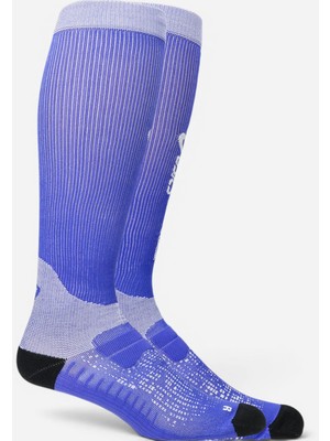 Asics Performance Run Compression Sock Unisex Mavi Koşu Çorabı 3013B344-400