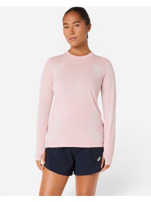 Asics Road Seamless Ls Top Kadın Pembe Uzun Kollu Tshirt 2012D290-700