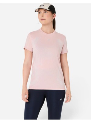 Asics Road Seamless Ss Top Kadın Pembe Kısa Kollu Tshirt 2012D292-700