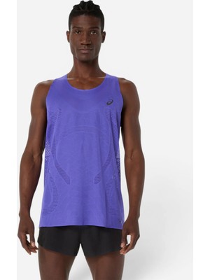 Asics Metarun Singlet Erkek Mavi Atlet 2011D508-400