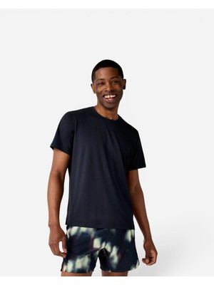 Brooks Dash Short Sleeve Erkek Siyah Kısa Kollu Tshirt 211581001