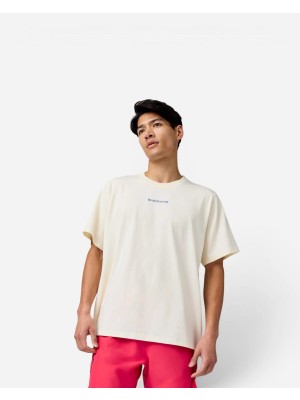 Brooks Movement Heavyweight Tee Erkek Bej Kısa Kollu Tshirt 211594190
