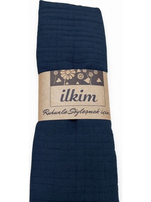 İlkim Tekstil Müslin Şal Siyah