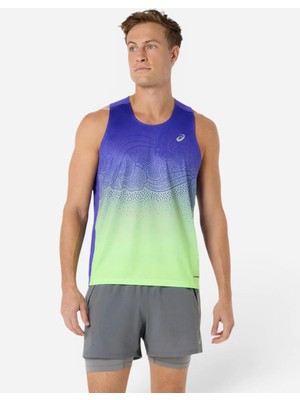 Asics Road Fade Singlet Erkek Mor Atlet 2011D522-401