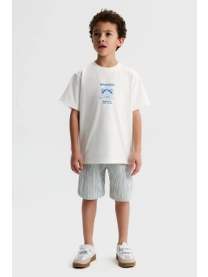 Nk Kids Erkek Şort Lines Şort NK-61515