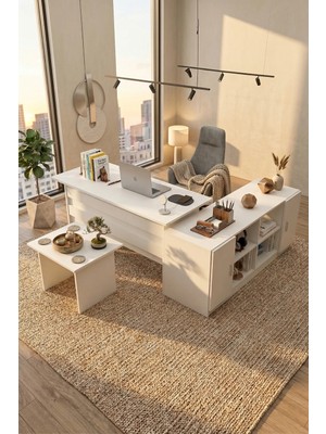 Yurudesign Vario ABF Ofis Büro Masa Takımı 3 Renk VO10-W