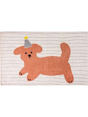 Evidea Soft Dog Banyo Paspası - Ekru - 50X80 cm