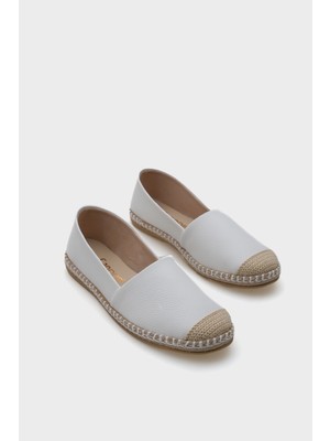 Capone Outfitters Pasarella Cilt Kadın Espadril