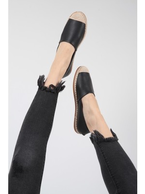 Capone Outfitters Pasarella Cilt Kadın Espadril