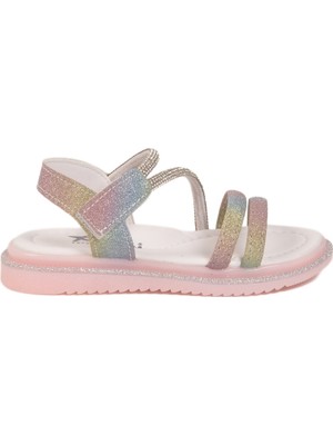 Ayk's Gökkuşağı Hafif Ortopedik Taban Çocuk Sandalet 26A94 P