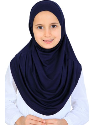 Modish Group Kız Çocuk Hazır Başörtüsü Pratik Penye Şal Tesettür Giyim