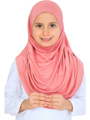Modish Group Kız Çocuk Hazır Başörtüsü Pratik Penye Şal Tesettür Giyim