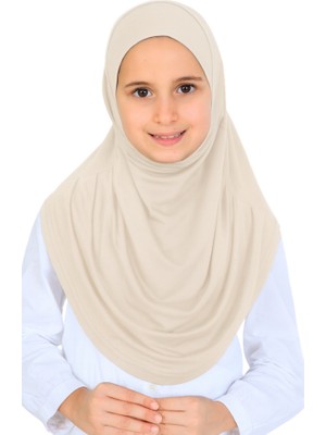 Modish Group Kız Çocuk Hazır Başörtüsü Pratik Penye Şal Tesettür Giyim