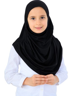 Modish Group Kız Çocuk Hazır Başörtüsü Pratik Penye Şal Tesettür Giyim