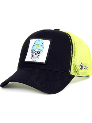 Braver Skull Logolu Trucker Şapka