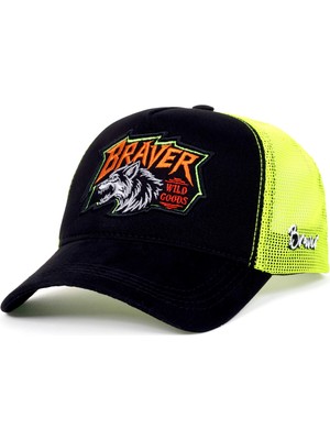 Braver Kurt Nakışlı Trucker Şapka