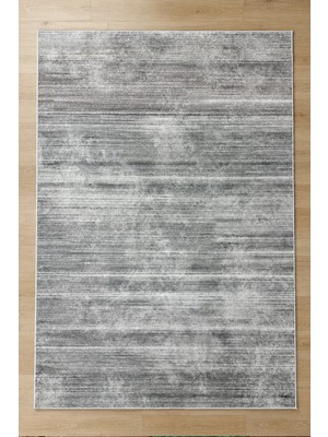 Chilai Home Gavesgrey Makinede Yıkanabilir Kaymaz Taban Leke Tutmaz Dijital Salon Halısı Mutfak Halısı ve Yolluk