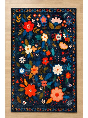 Chilai Home Rewol Makinede Yıkanabilir Kaymaz Taban Leke Tutmaz Dijital Salon Halısı Mutfak Halısı ve Yolluk