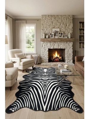 Chilai Home Zensa Makinede Yıkanabilir Kaymaz Taban Leke Tutmaz Dijital Salon Halısı Mutfak Halısı ve Yolluk
