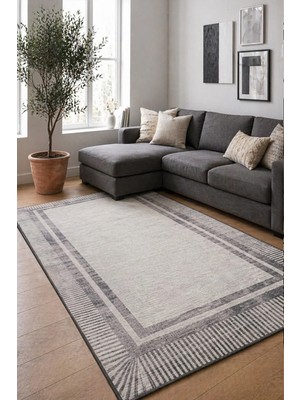 Chilai Home Eat Makinede Yıkanabilir Kaymaz Taban Leke Tutmaz Dijital Salon Halısı Mutfak Halısı ve Yolluk