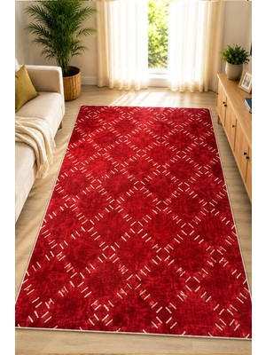 Chilai Home Thoal Makinede Yıkanabilir Kaymaz Taban Leke Tutmaz Dijital Salon Halısı Mutfak Halısı ve Yolluk