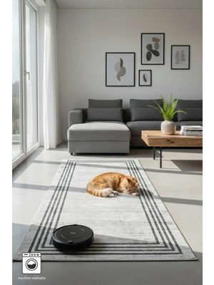Chilai Home Kary Dekoratif Halı, Yıkanabilir, Kaymaz Tabanlı Djth