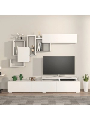Decorotika Amor Tv Ünitesi Beyaz