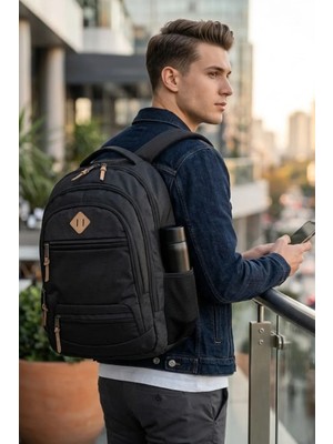 Unisex Günlük Okul Seyehat Sırt Çantası GK19