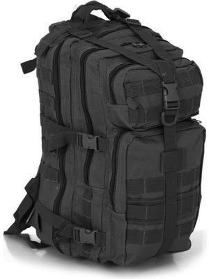Single Sword 25 L Taktik Outdoor Seyahat & Dağcı Çantası - Renk - Beden Standart - Renk: Siyah