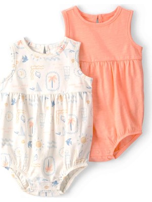 Carter's Layette Kız Bebek Tulumlu Set 1U606810