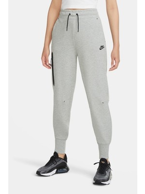 Nike Sportswear Tech Fleece Trousers Kadın Gri Eşofman Altı
