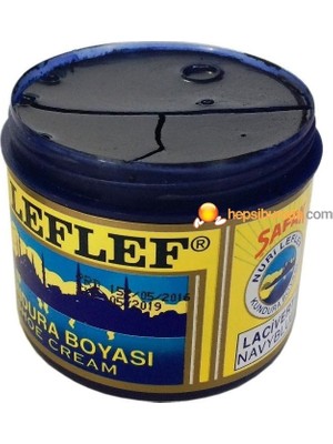 Nuri Leflef 200 ml Cilasız Klasik Ayakkabı Boyası Lacivert Renk Deriyi Çatlatmaz