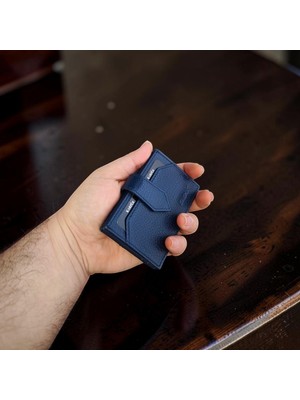 Karpix Özel Işçilik Hakiki Deri Akordiyon Kartlık-Yeni Model