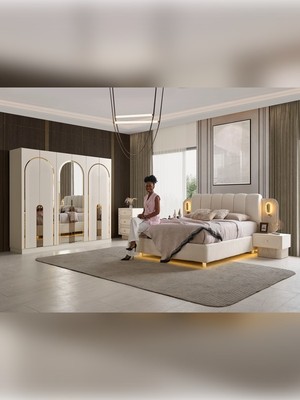 Beydüz Mobilya %100 Mdf Palma Yatak Odası Takımı